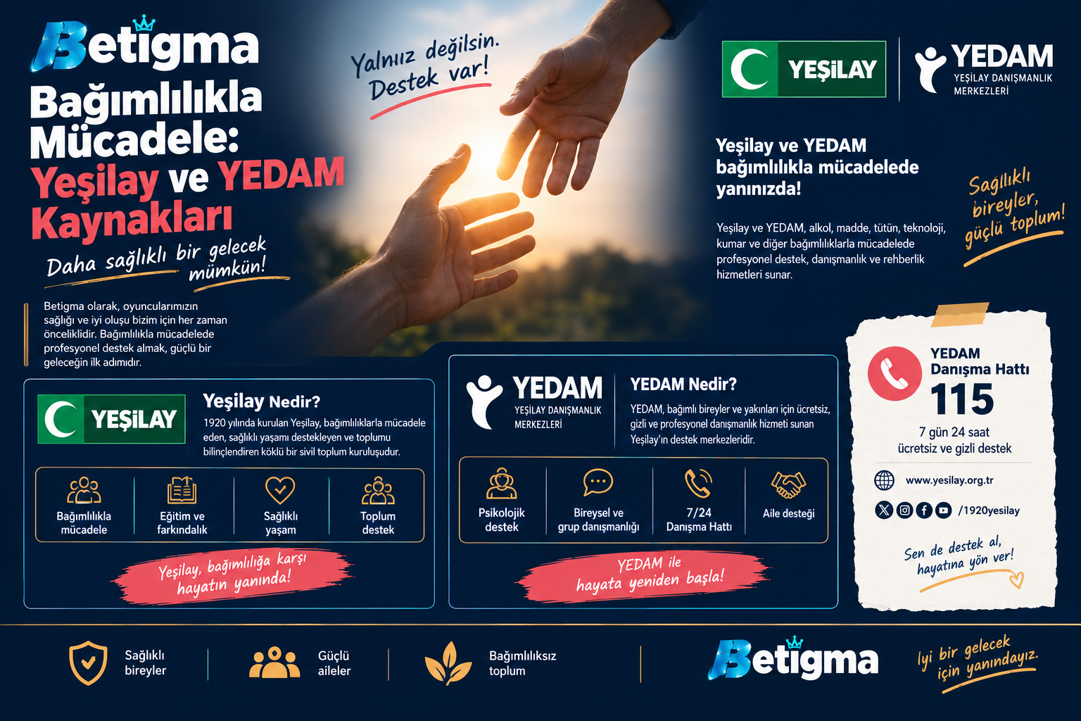 Betigma Mücadelede Destek ve Umut