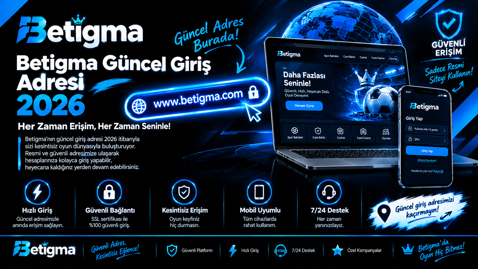 Betigma Guncel giris adresi