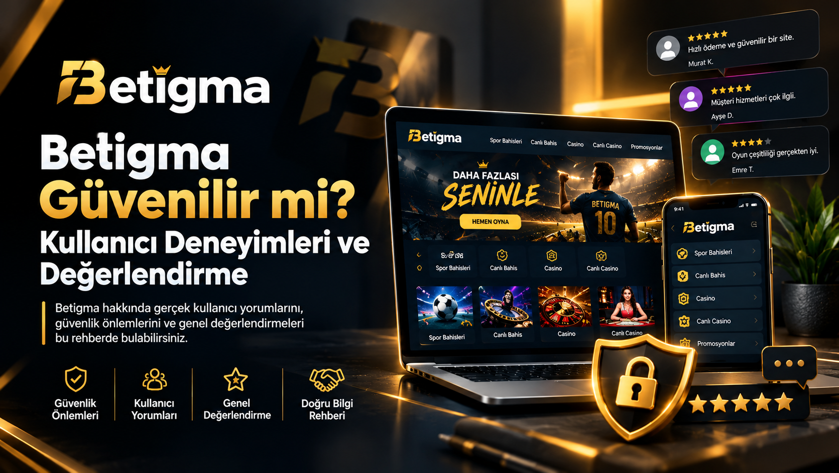 Betigma Güvenilirlik