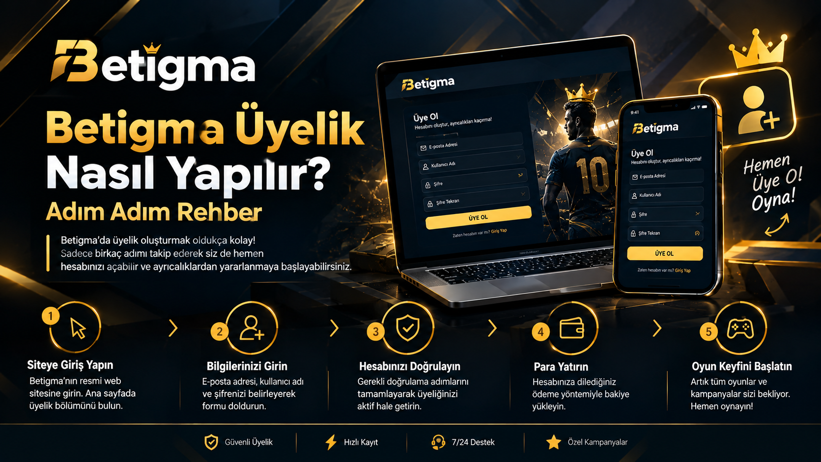 Betigma Uyelik Rehber