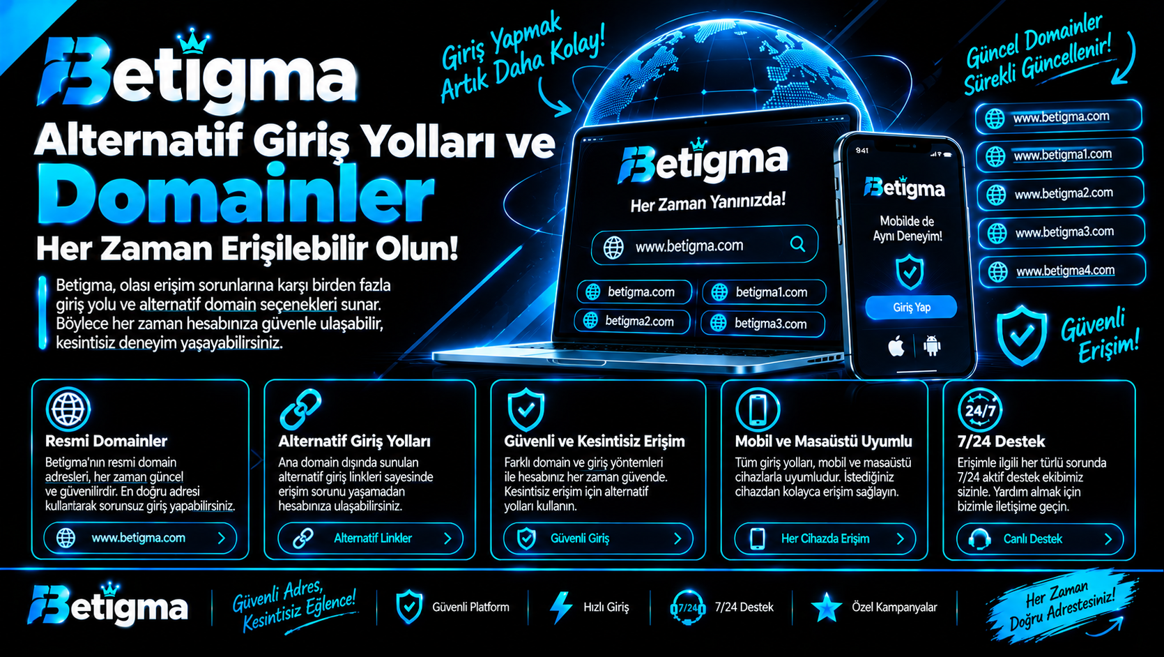 Betigma Kesintisiz Güvenli Erişim