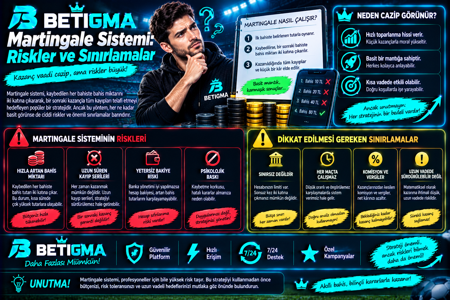 Betigma Martingale Sistemi